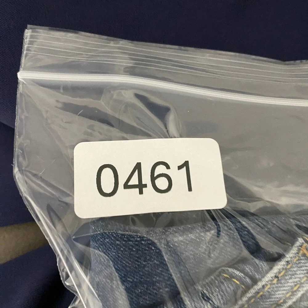VTG Y2K True Religion Straight Leg Jeans Mens 34 Blue Denim Made in USA 0461